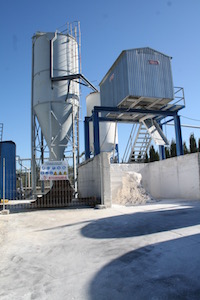 French Limestone quarry water filtration plant